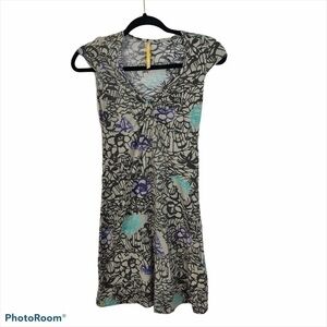 Lole Print Athletic Dress XS Brown Purple Women’s